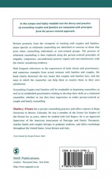 Counselling Couples and Families