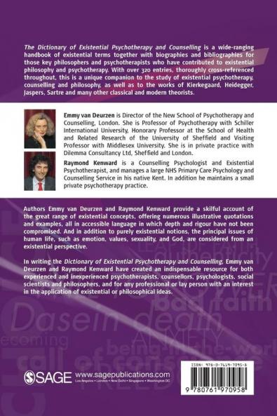 Dictionary of Existential Psychotherapy and Counselling