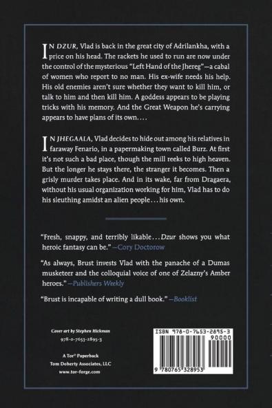The Book of Dzur: Comprising the Novels Dzur and Jhegaala (Vlad)