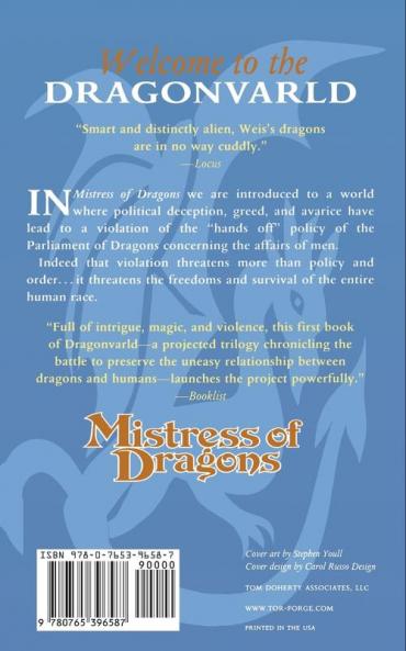 Mistress of Dragons: 1 (The Dragonvarld Trilogy 1)