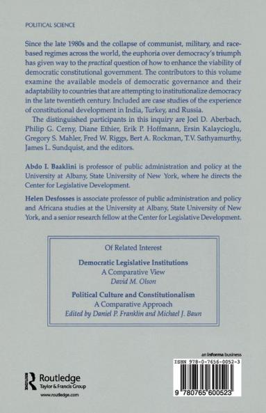 Designs for Democratic Stability