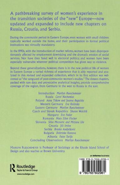 Women in the Politics of Postcommunist Eastern Europe