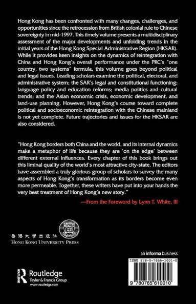 Crisis and Transformation in China's Hong Kong