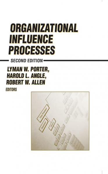Organizational Influence Processes