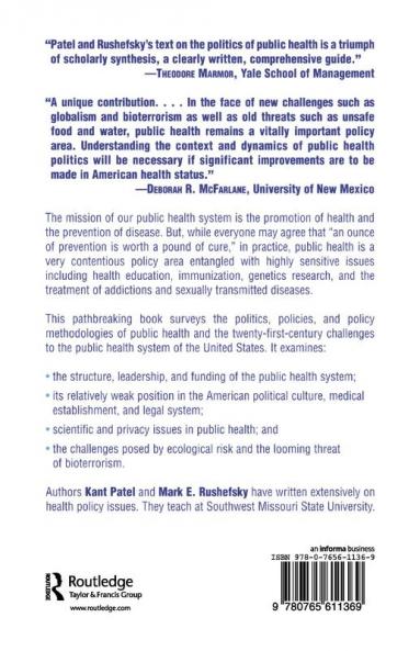 Politics of Public Health in the United States