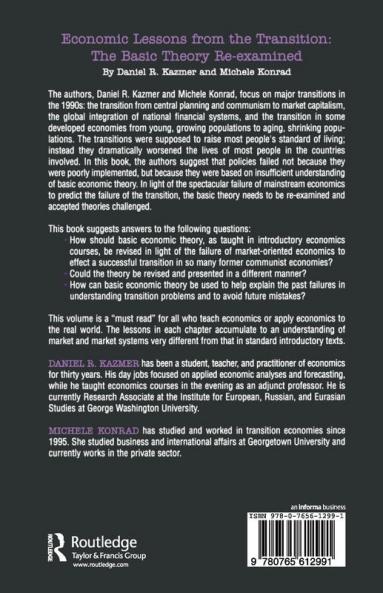 Economic Lessons from the Transition: The Basic Theory Re-examined