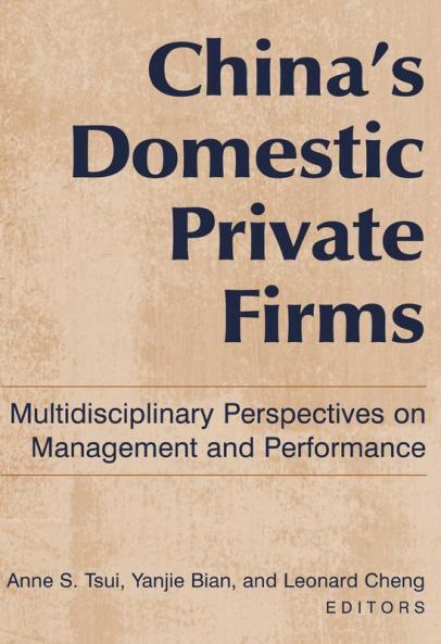 China's Domestic Private Firms: