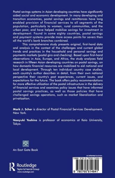 Small Savings Mobilization and Asian Economic Development