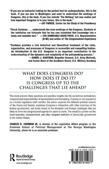 Introduction to the U.S. Congress