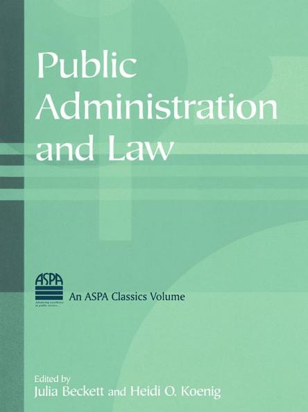 Public Administration and Law