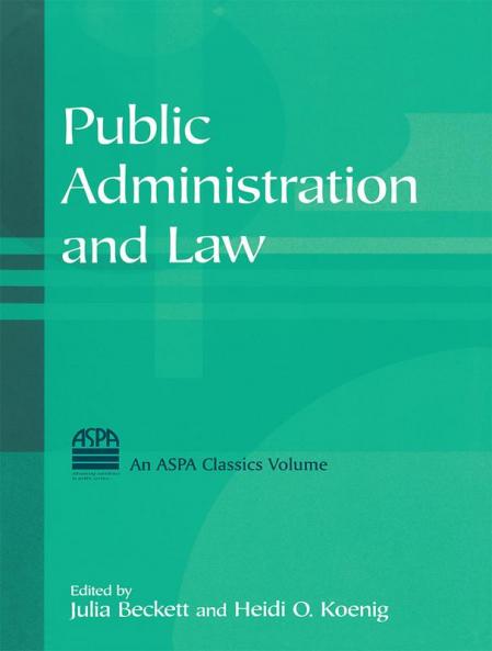 Public Administration and Law