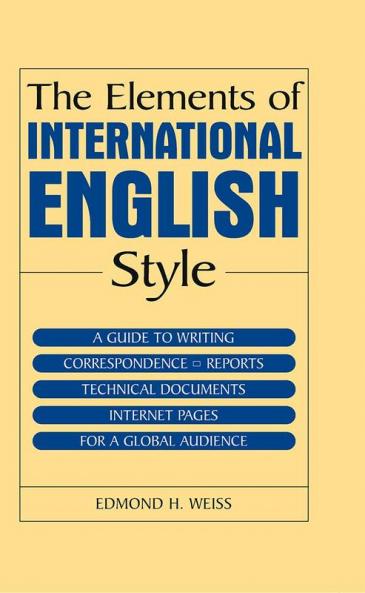 Elements of International English Style