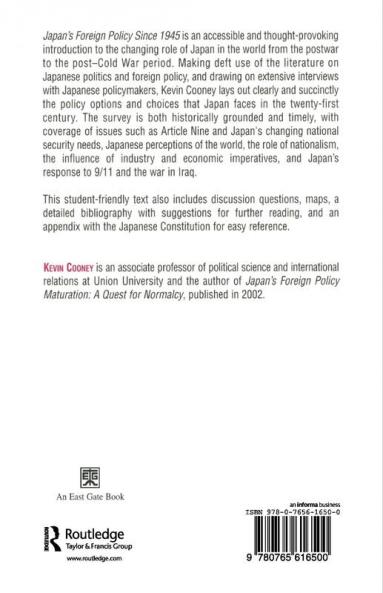 Japan's Foreign Policy Since 1945