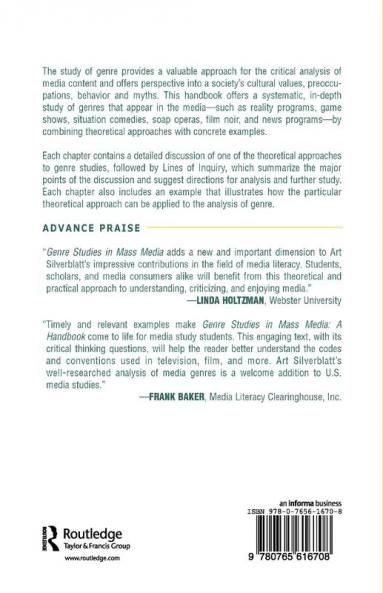 Genre Studies in Mass Media: A Handbook
