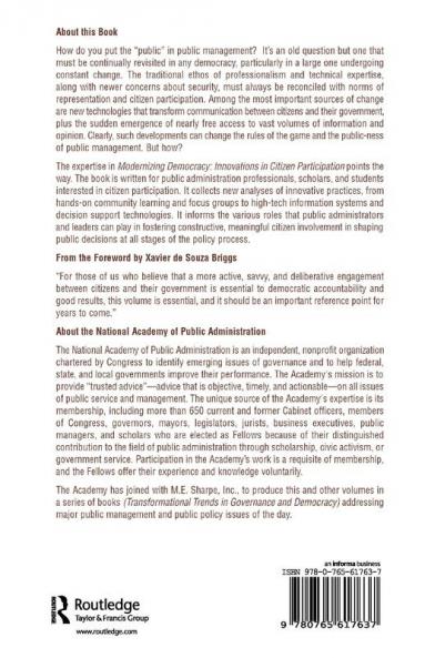 Modernizing Democracy