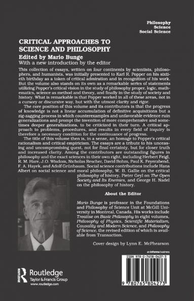 Critical Approaches to Science and Philosophy
