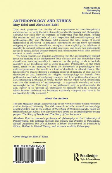 Anthropology & Ethics