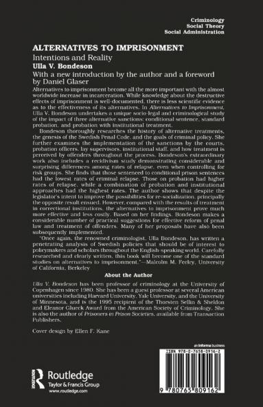 Alternatives to Imprisonment