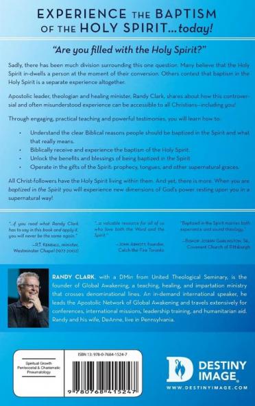 Baptized in the Spirit: God's Presence Resting Upon You with Power