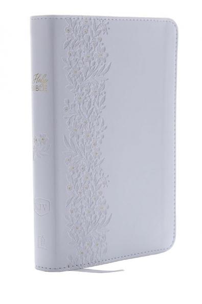 KJV, BRIDE'S BIBLE, LEATHERSOFT, WHITE, RED LETTER EDITION,