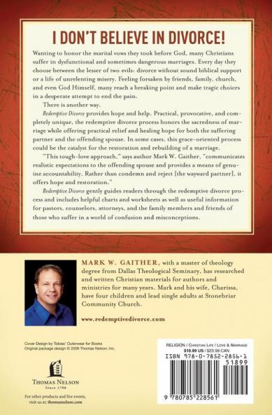 A Redemptive Divorce