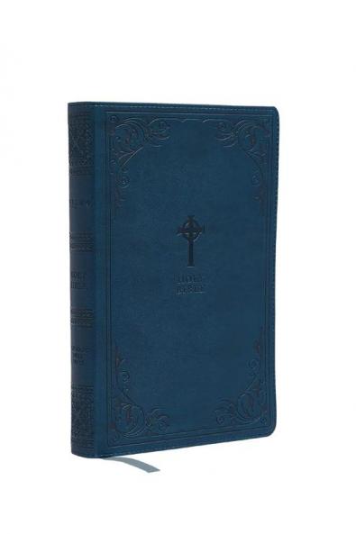 Nrsv Catholic Bible Gift Edition Leathersoft Teal Comfort Print