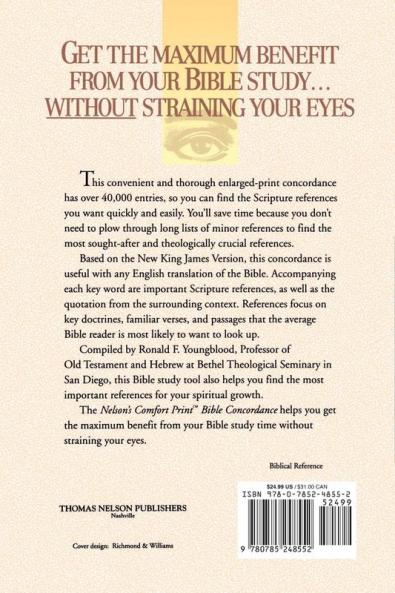 Nelson's Comfort Print Bible Concordance