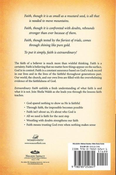 Extraordinary Faith Study Guide