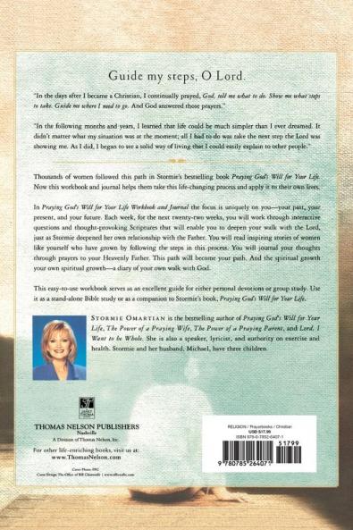 Praying God's Will for Your Life Workbook and Journal