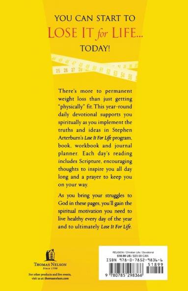 Lose It for Life Day by Day Devotional