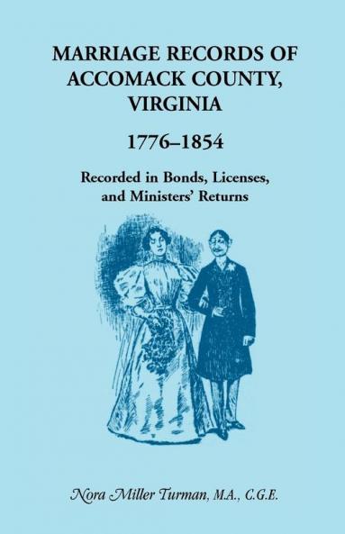 Marriage Records of Accomack County Virginia 1776-1854