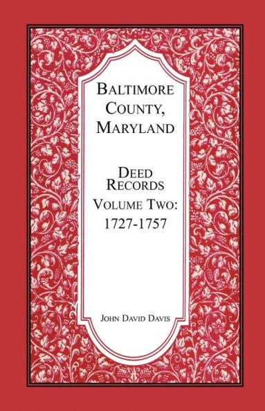 Baltimore County Maryland Deed Records Volume 2
