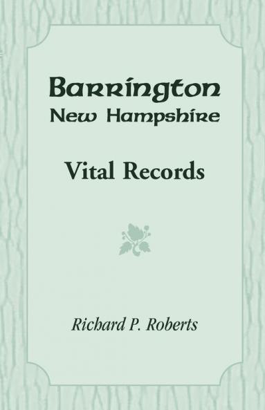 Barrington New Hampshire Vital Records