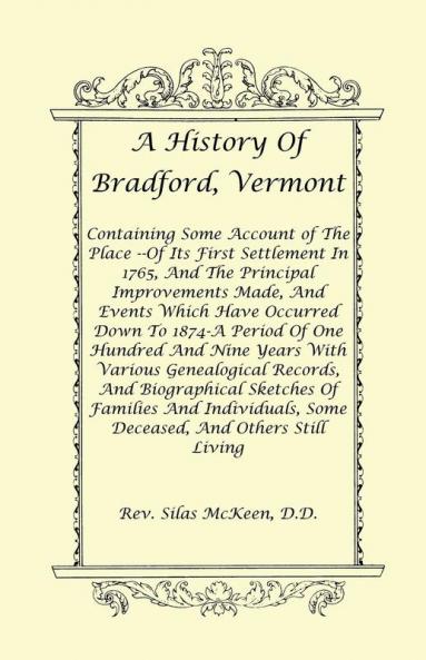 A History of Bradford Vermont