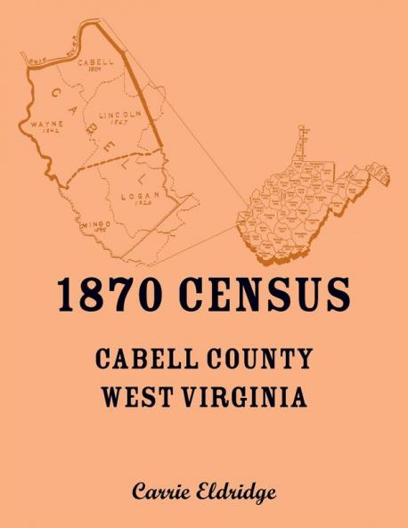 1870 Census Cabell County West Virginia