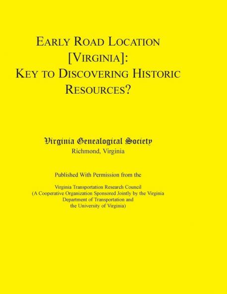 Early Road Location [Virginia]