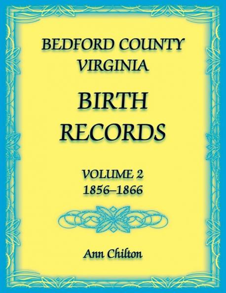Bedford County Virginia Birth Records
