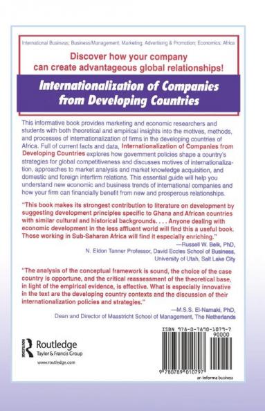 Internationalization of Companies from Developing Countries