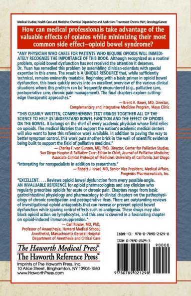 Handbook of Opioid Bowel Syndrome