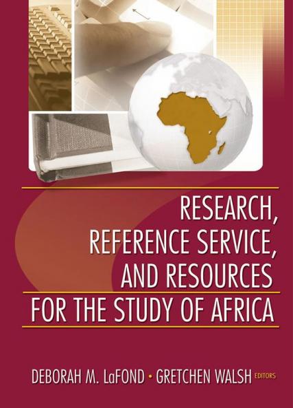 Research Reference Service and Resources for the Study of Africa