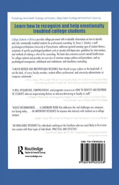 College Students in Distress