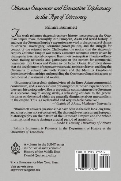 Ottoman Seapower and Levantine Diplomacy in the Age of Discovery