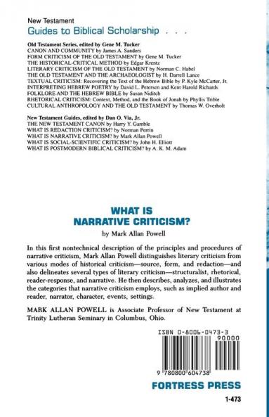 What Is Narrative Criticism?