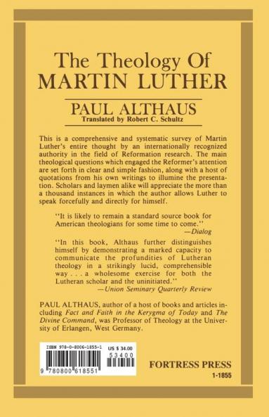 The Theology of Martin Luther