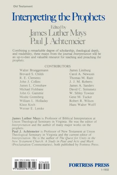 Interpreting the Prophets
