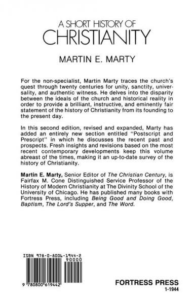 A Short History of Christianity Revised Edition