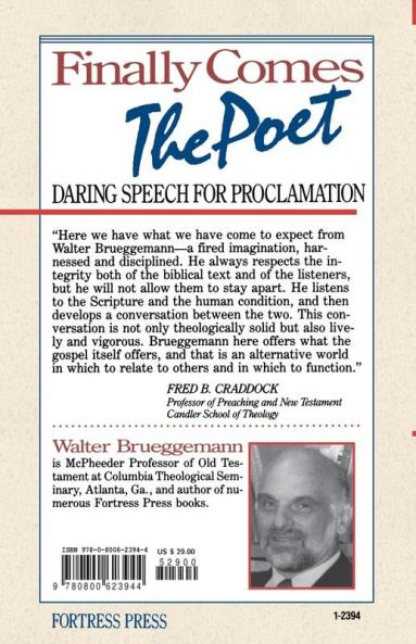 Finally Comes the Poet