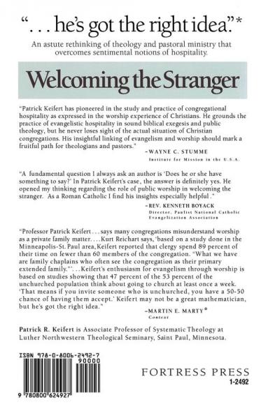 Welcoming the Stranger