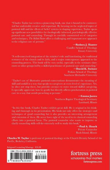 The Skilled Pastor: Counseling as the Practice of Theology