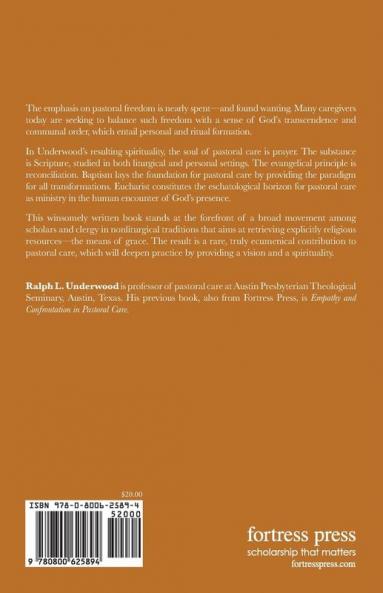 Pastoral Care & the Means of Grace